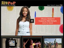Tablet Screenshot of afropop.tv